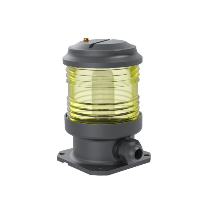 TEF 2898 Navigation light: Additional  360 deg. Yellow, Bay15d, 12V/24V, Alu/Glass