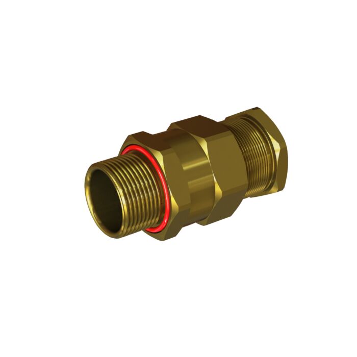 Cable Gland Exd/e: D620 M20/C3/15mm (D8,5-13,0mm) Brass